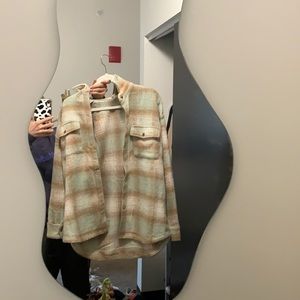 Flannel oversized jacket